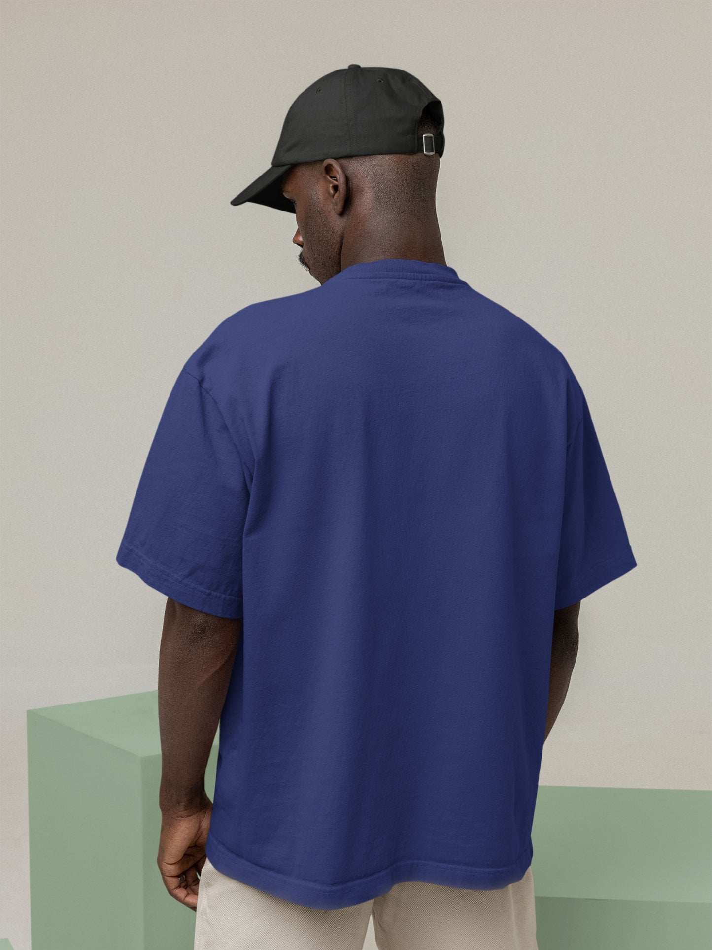 Customised Unisex Oversized T-Shirt | Blue