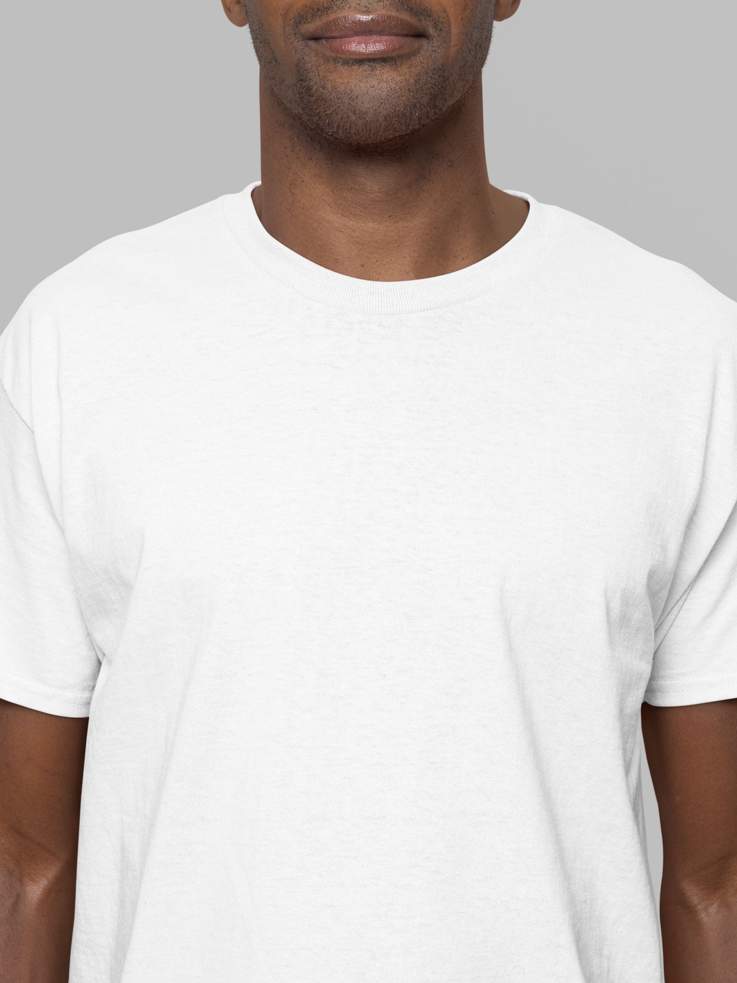 Customised Unisex Cotton T-Shirt | White