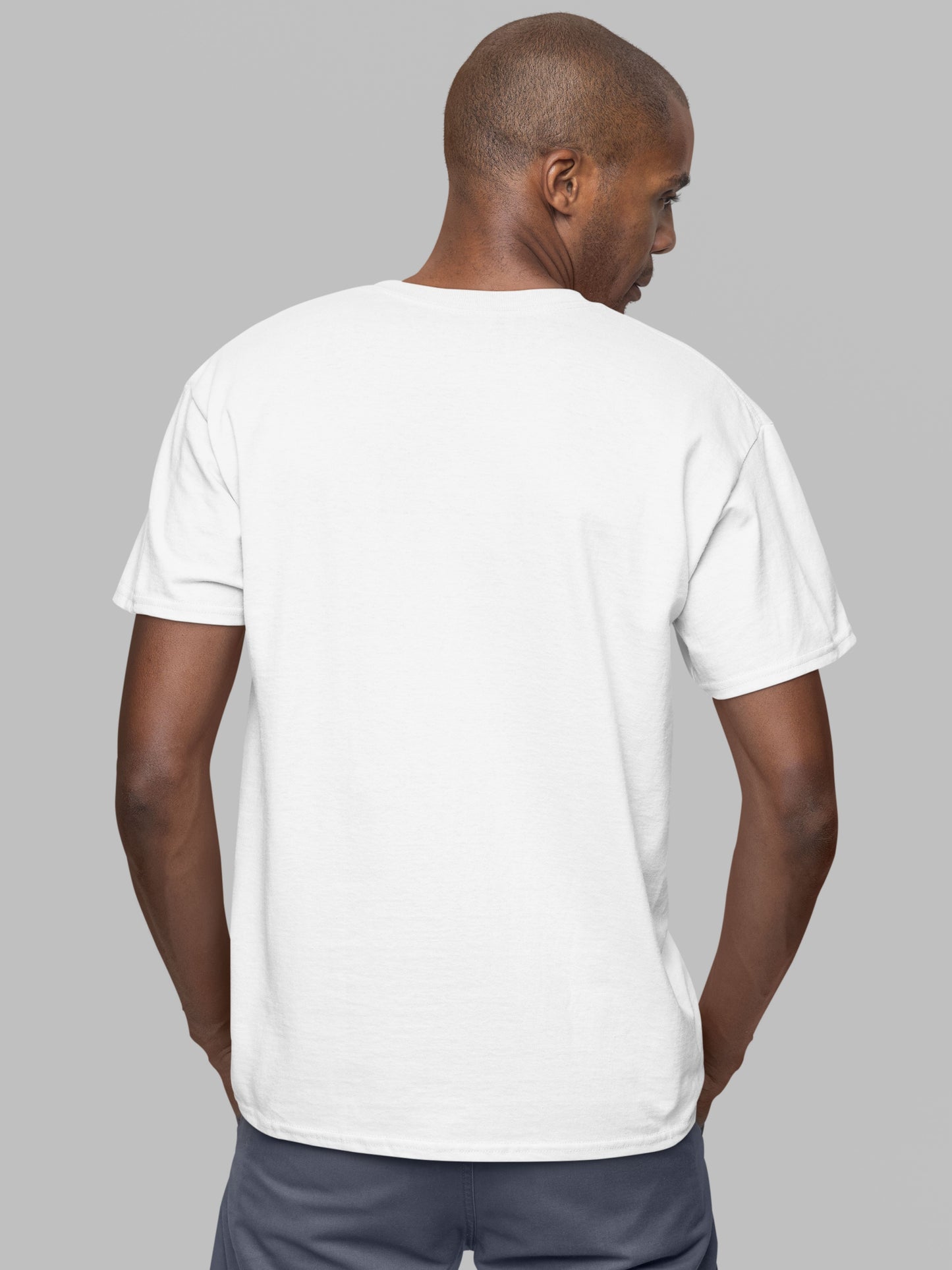 Customised Unisex Cotton T-Shirt | White