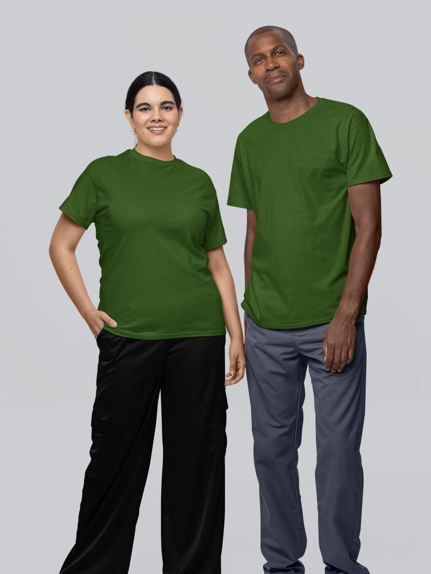 Customised Unisex Cotton T-Shirt | Green