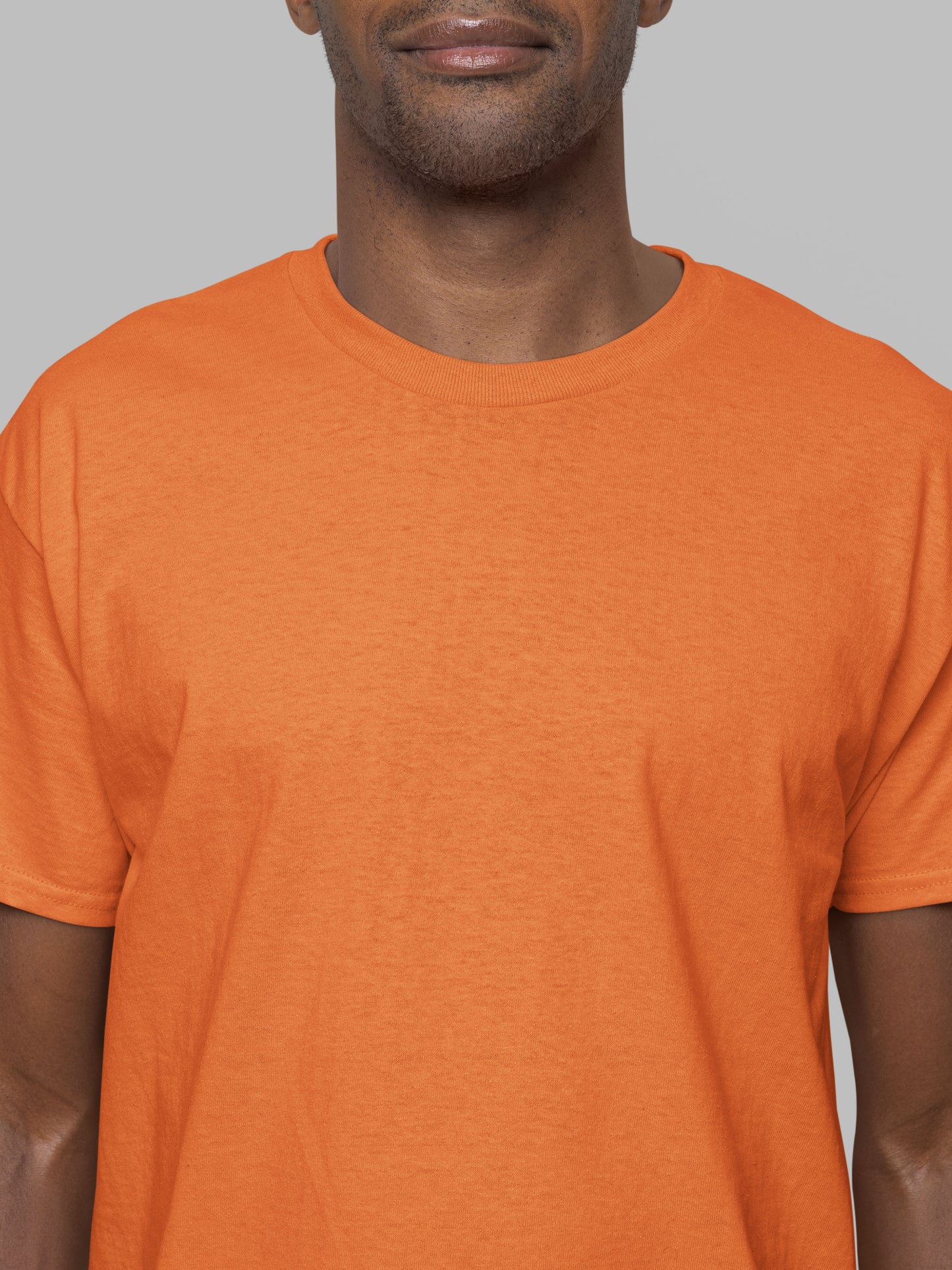 Customised Unisex Cotton T-Shirt | Orange