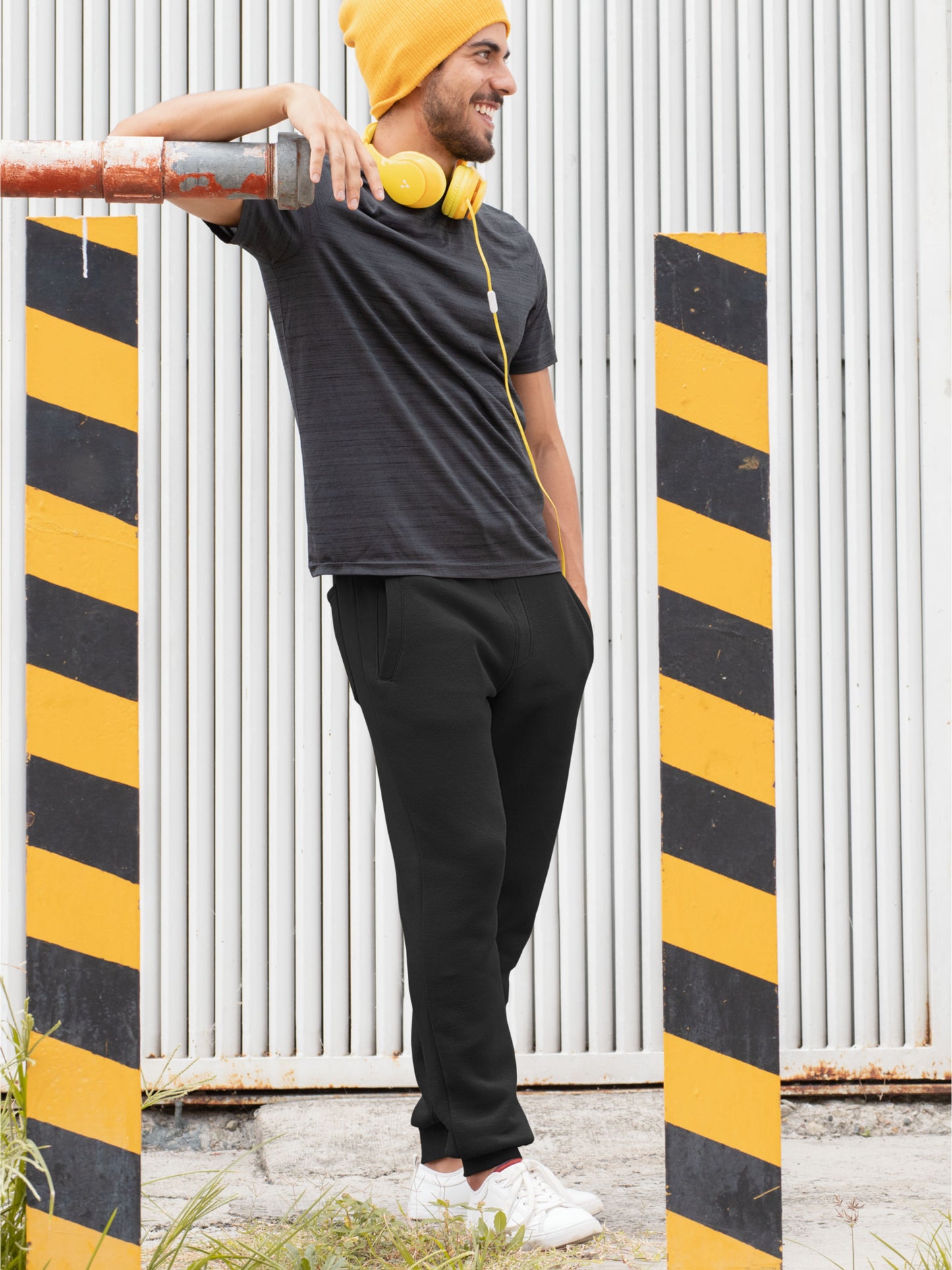 Customised Unisex Joggers | Black