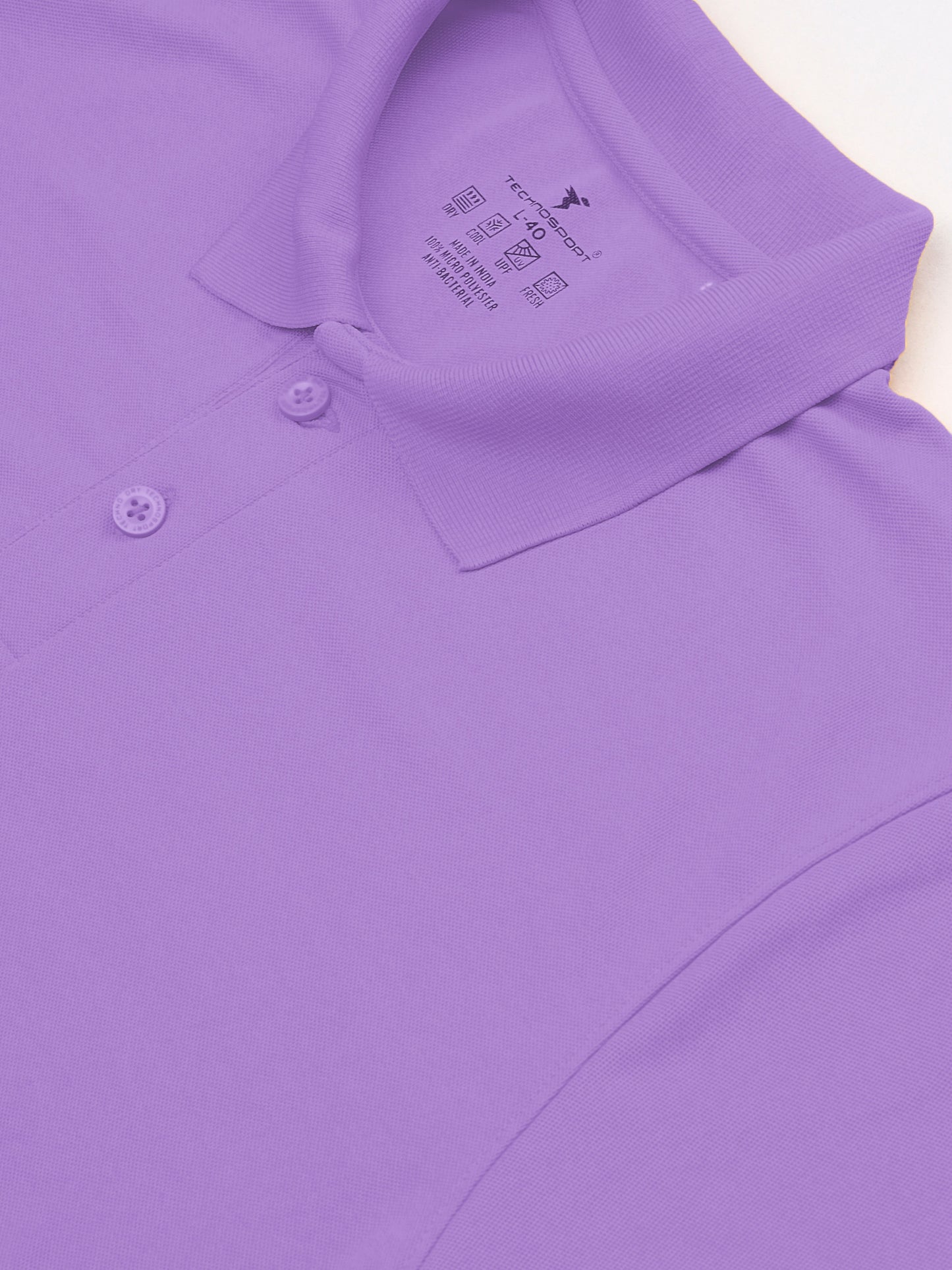 Customised Pique Polo | Violet