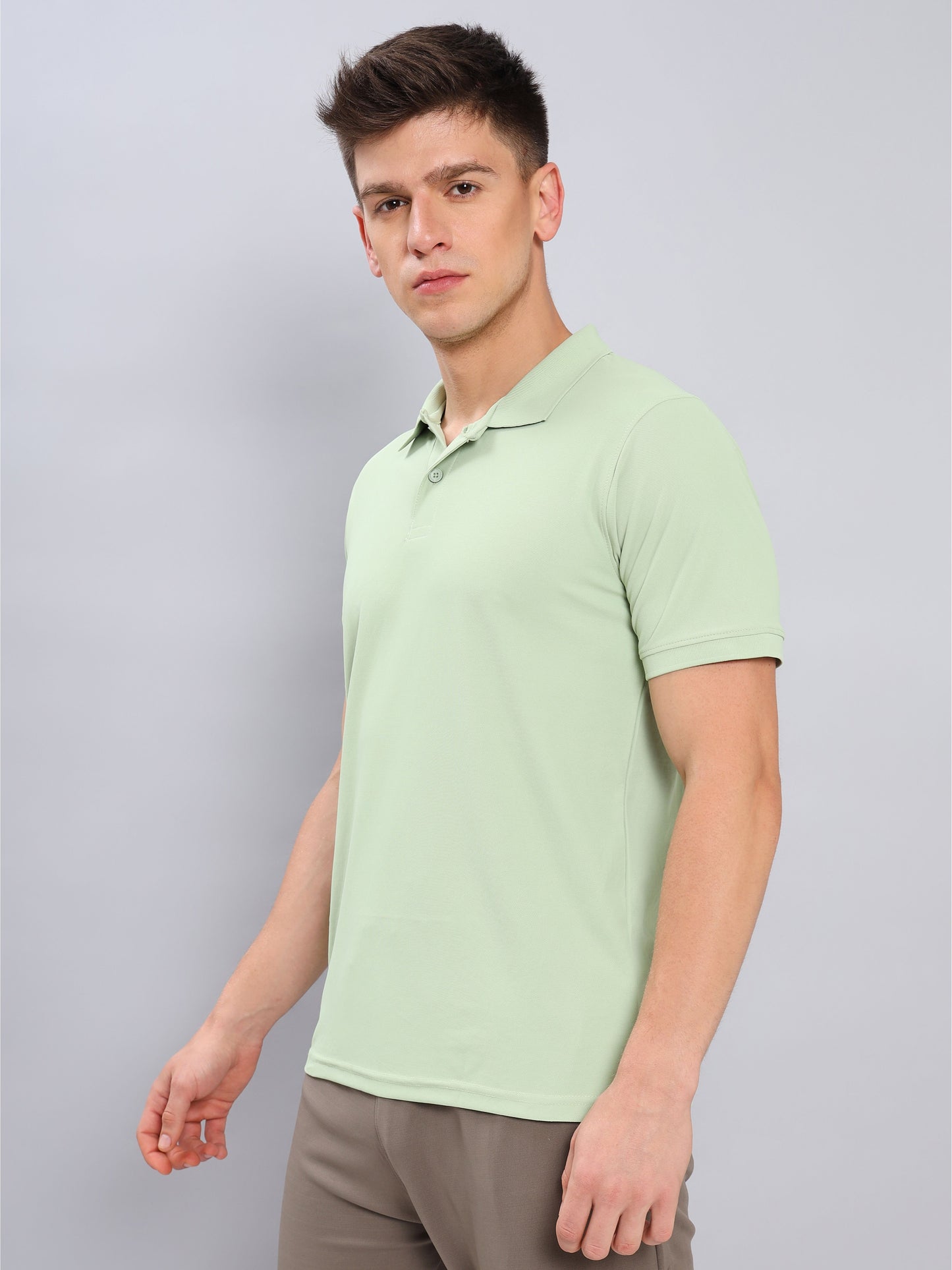 Customised Pique Polo | Lime