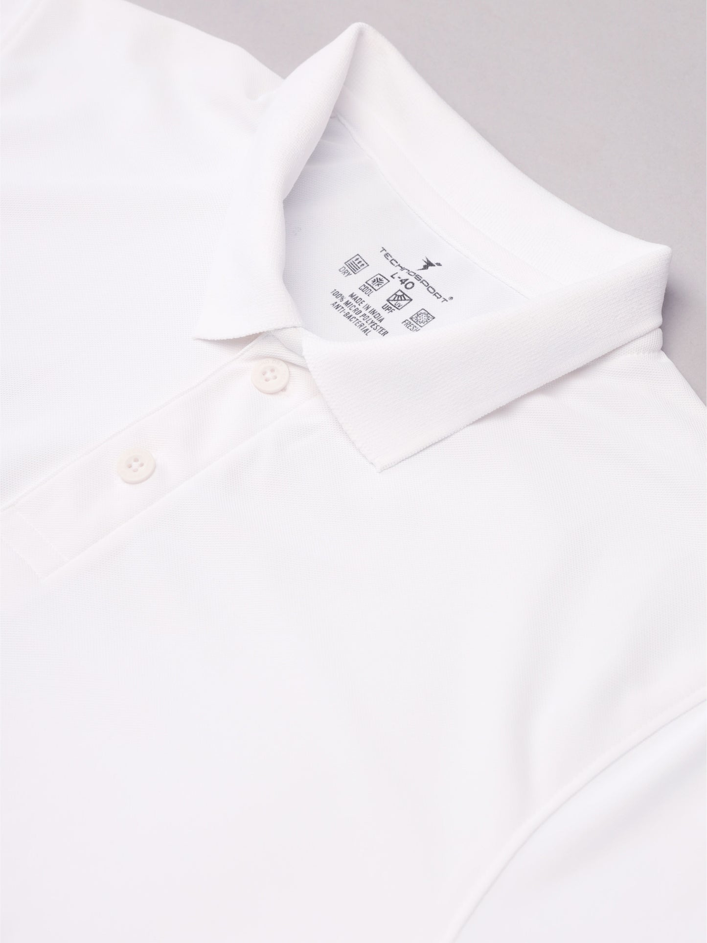 Customised Pique Polo | White