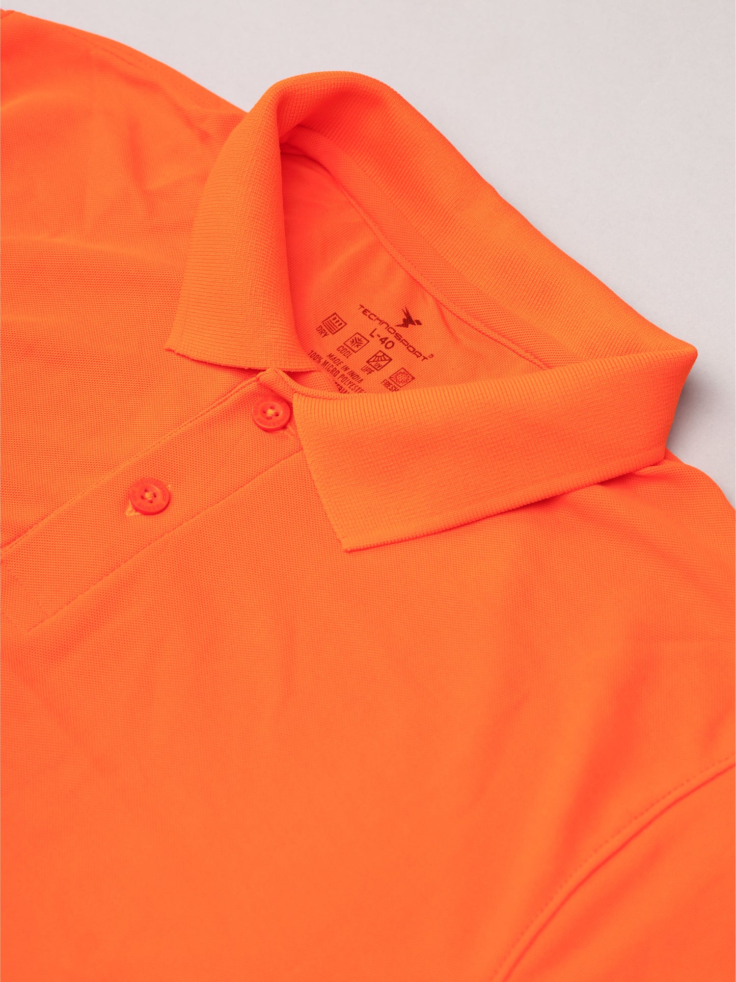 Customised Pique Polo | Orange