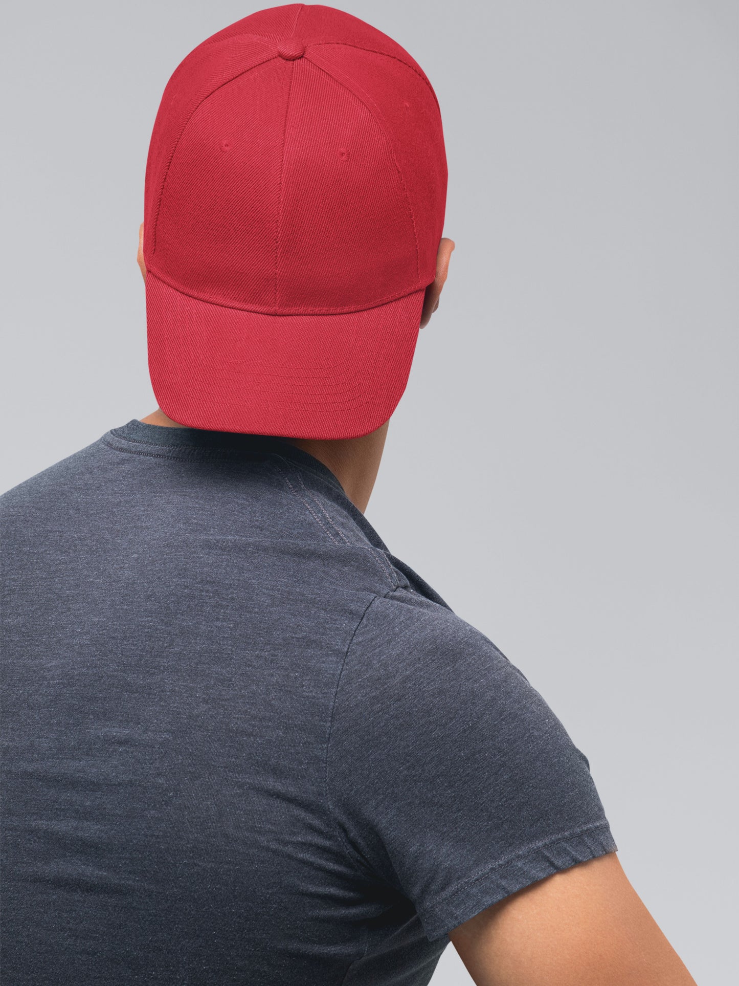 Customised Baseball Caps | Red