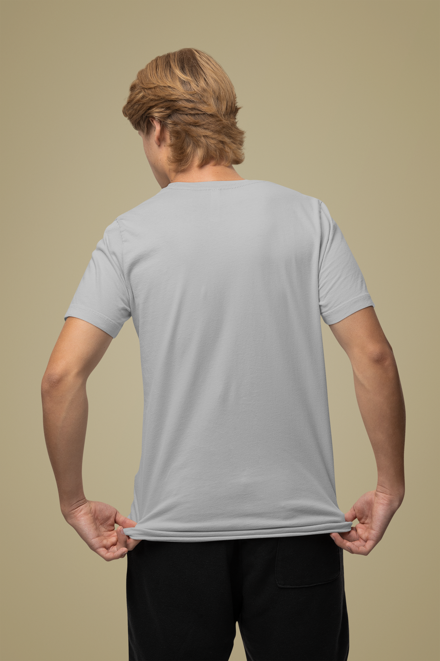 Customised Supima T-Shirt | Grey
