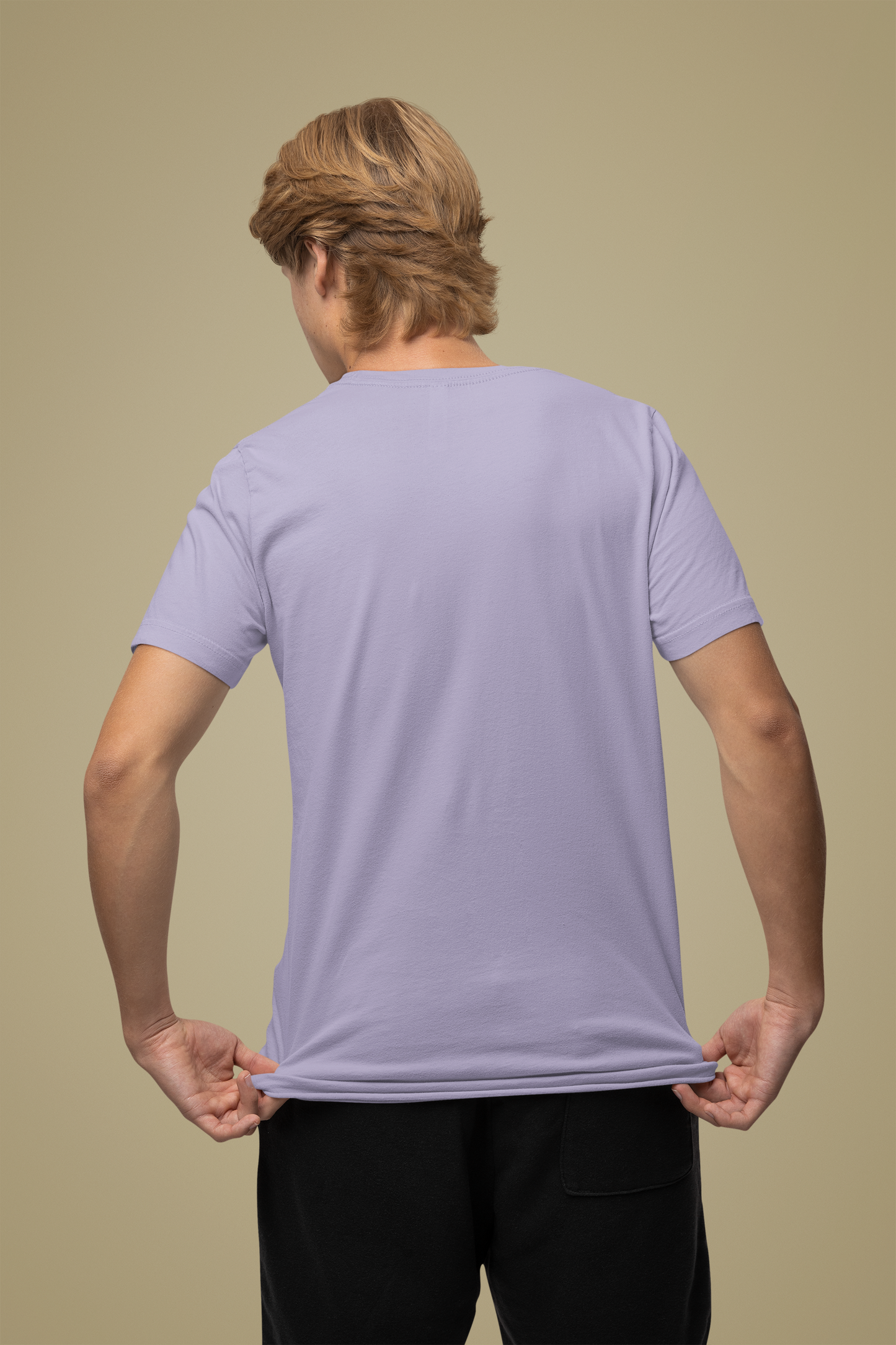 Customised Supima T-Shirt | Lavender