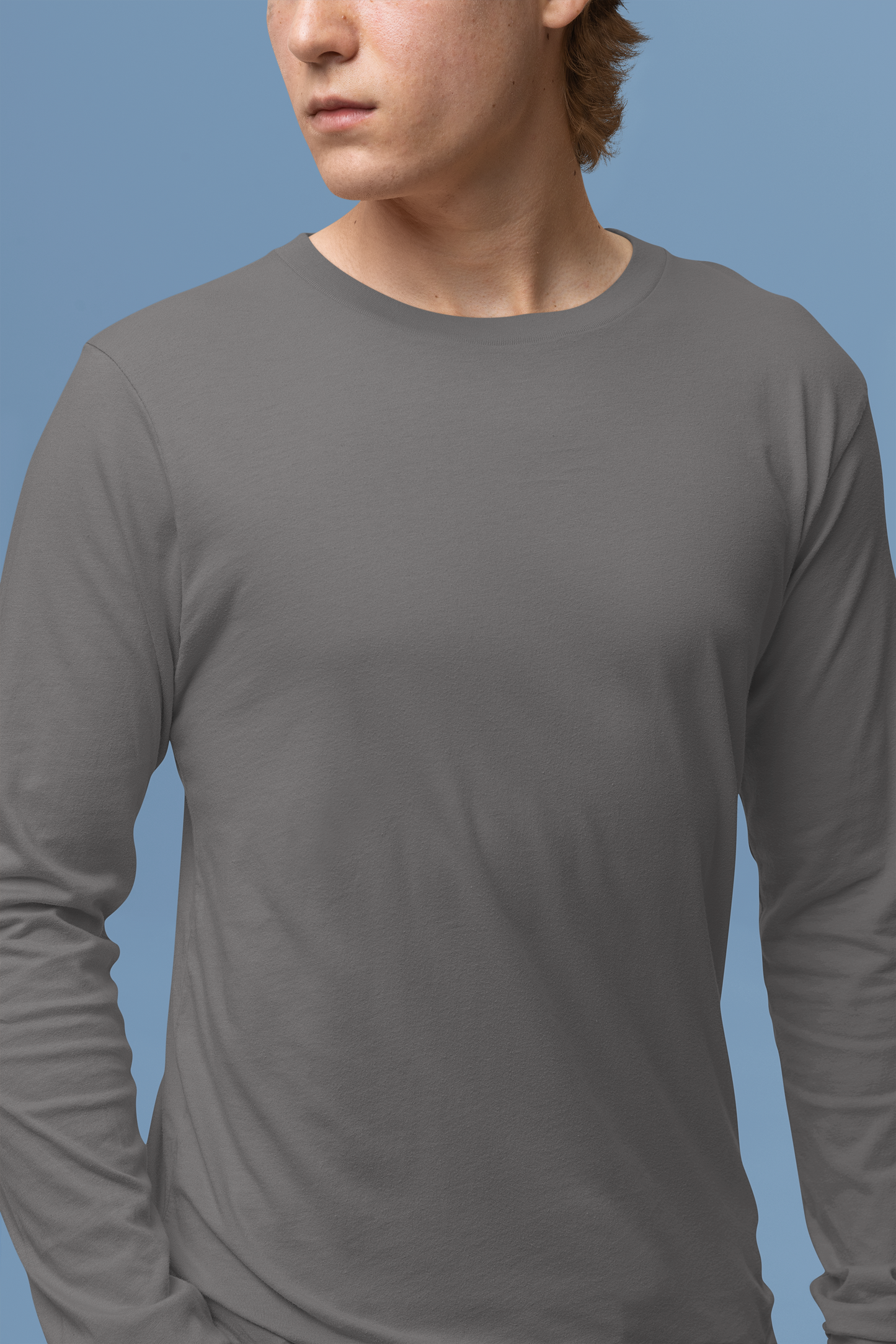 Full-Sleeve T-Shirt | Carbon
