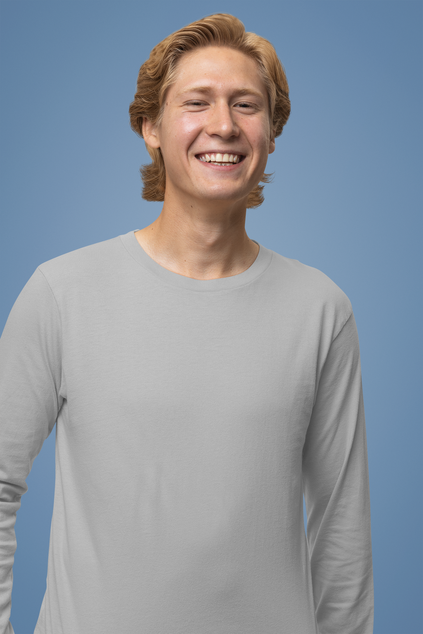 Full-Sleeve T-Shirt | Grey