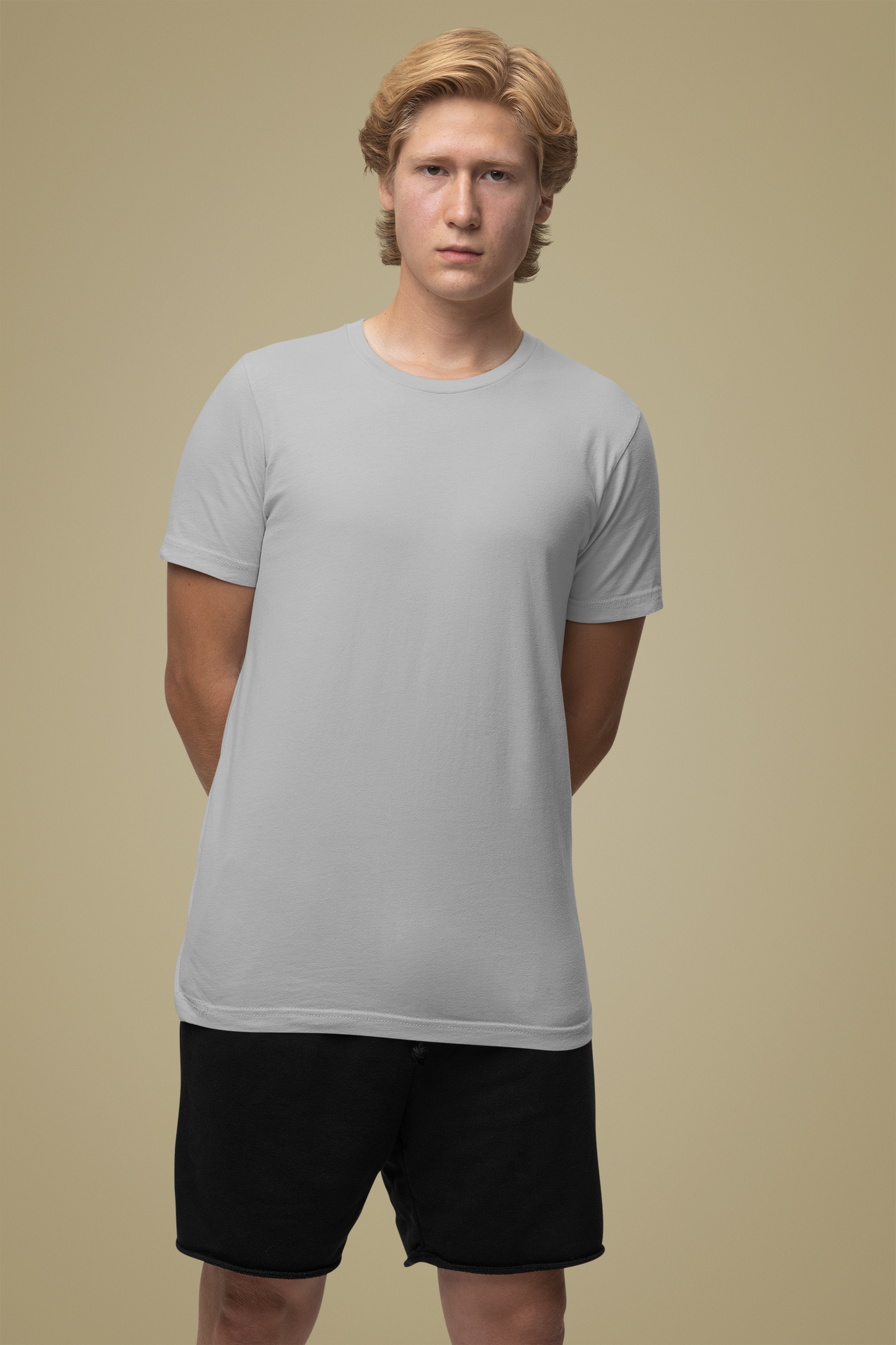 Customised Supima T-Shirt | Grey