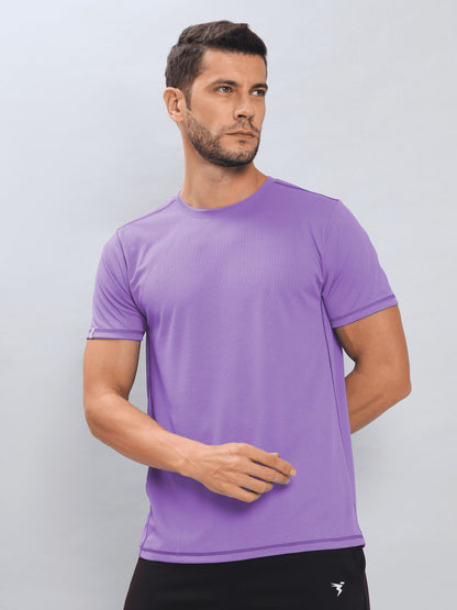 Customised Outdoor T-Shirt | Violet