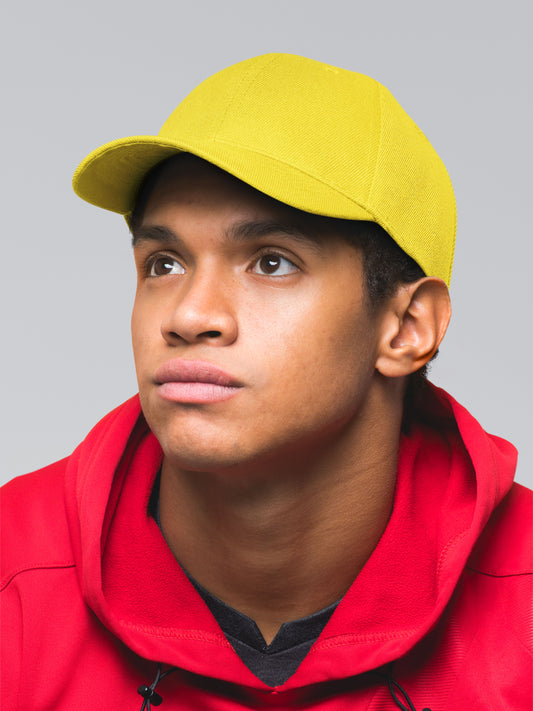 Customised Baseball Caps | Yellow