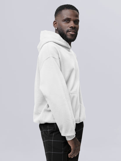 Customised Unisex Hoodie | White