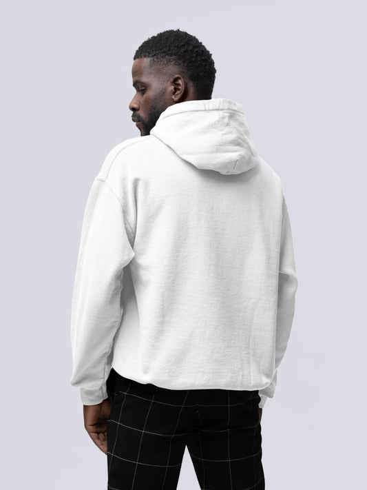 Customised Unisex Hoodie | White
