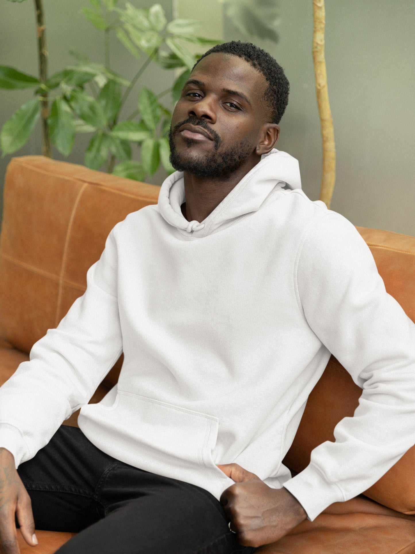 Customised Unisex Hoodie | White