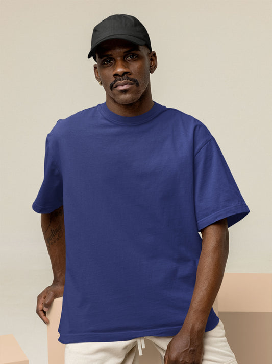 Customised Unisex Oversized T-Shirt | Blue