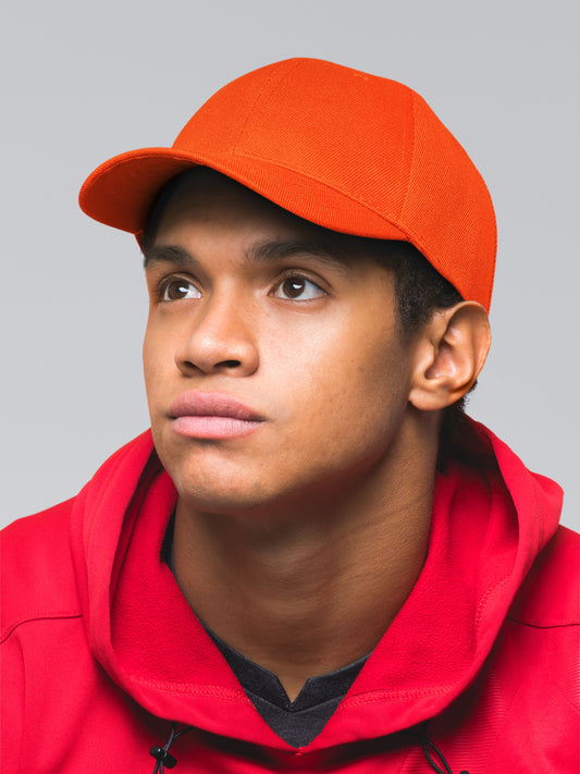 Customised Baseball Caps | Orange