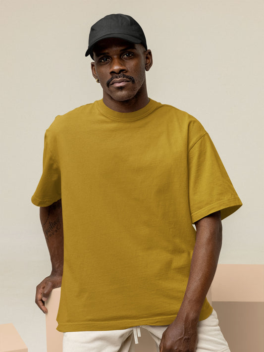 Customised Unisex Oversized T-Shirt | Yellow