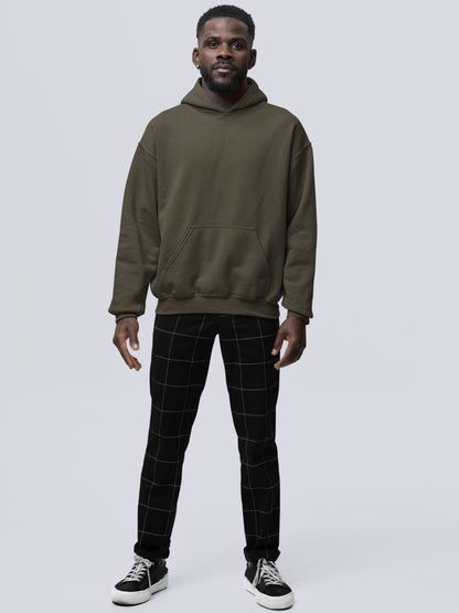 Customised Unisex Hoodie | Olive