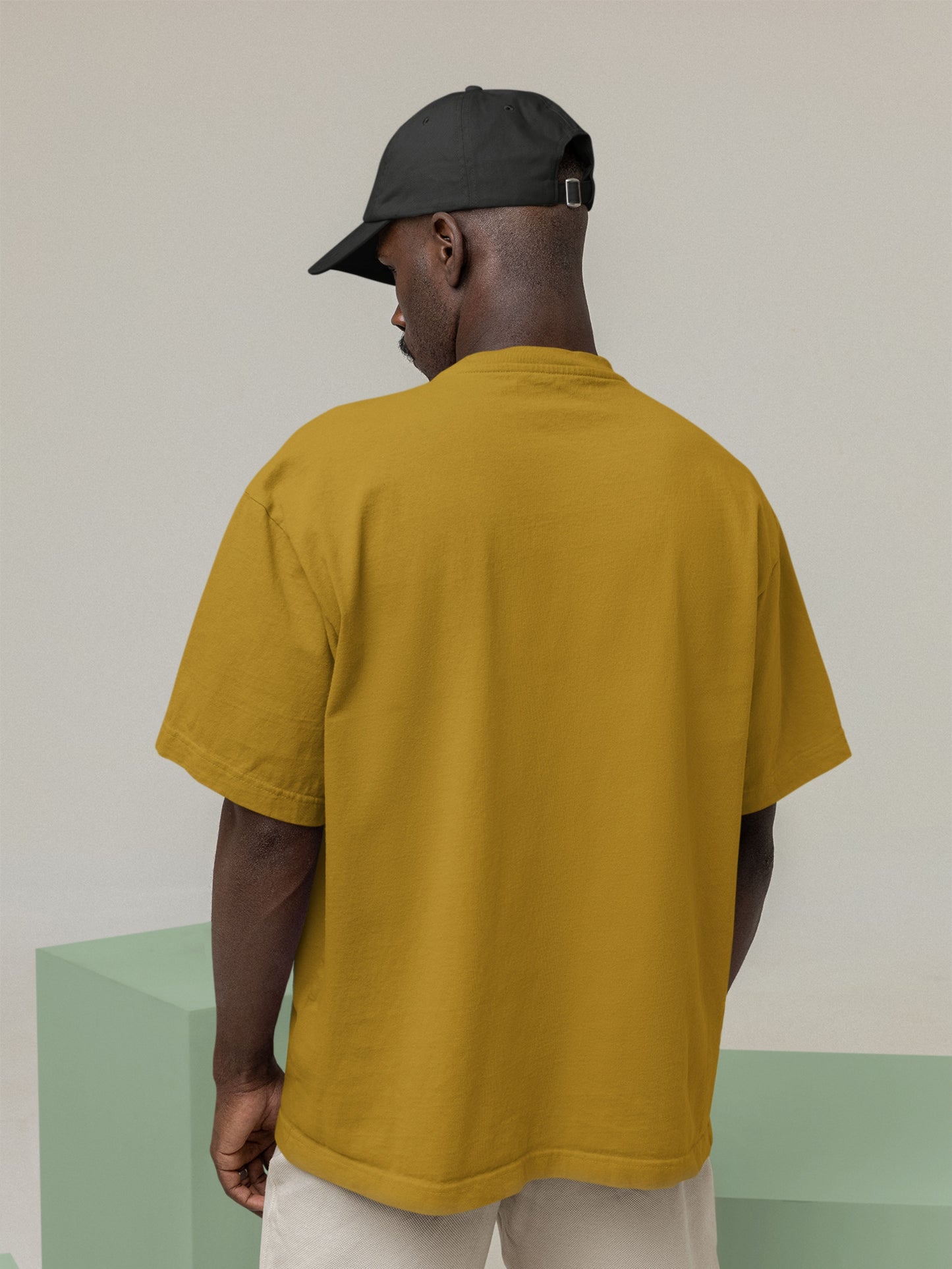 Customised Unisex Oversized T-Shirt | Yellow