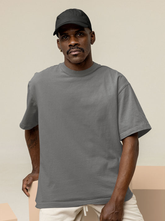 Customised Unisex Oversized T-Shirt | Grey