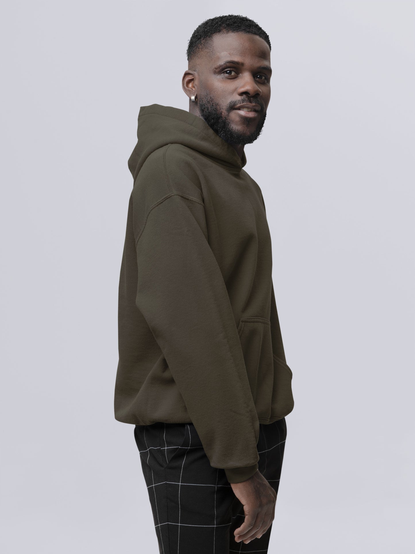 Customised Unisex Hoodie | Olive