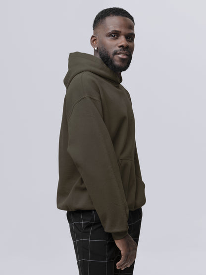 Customised Unisex Hoodie | Olive