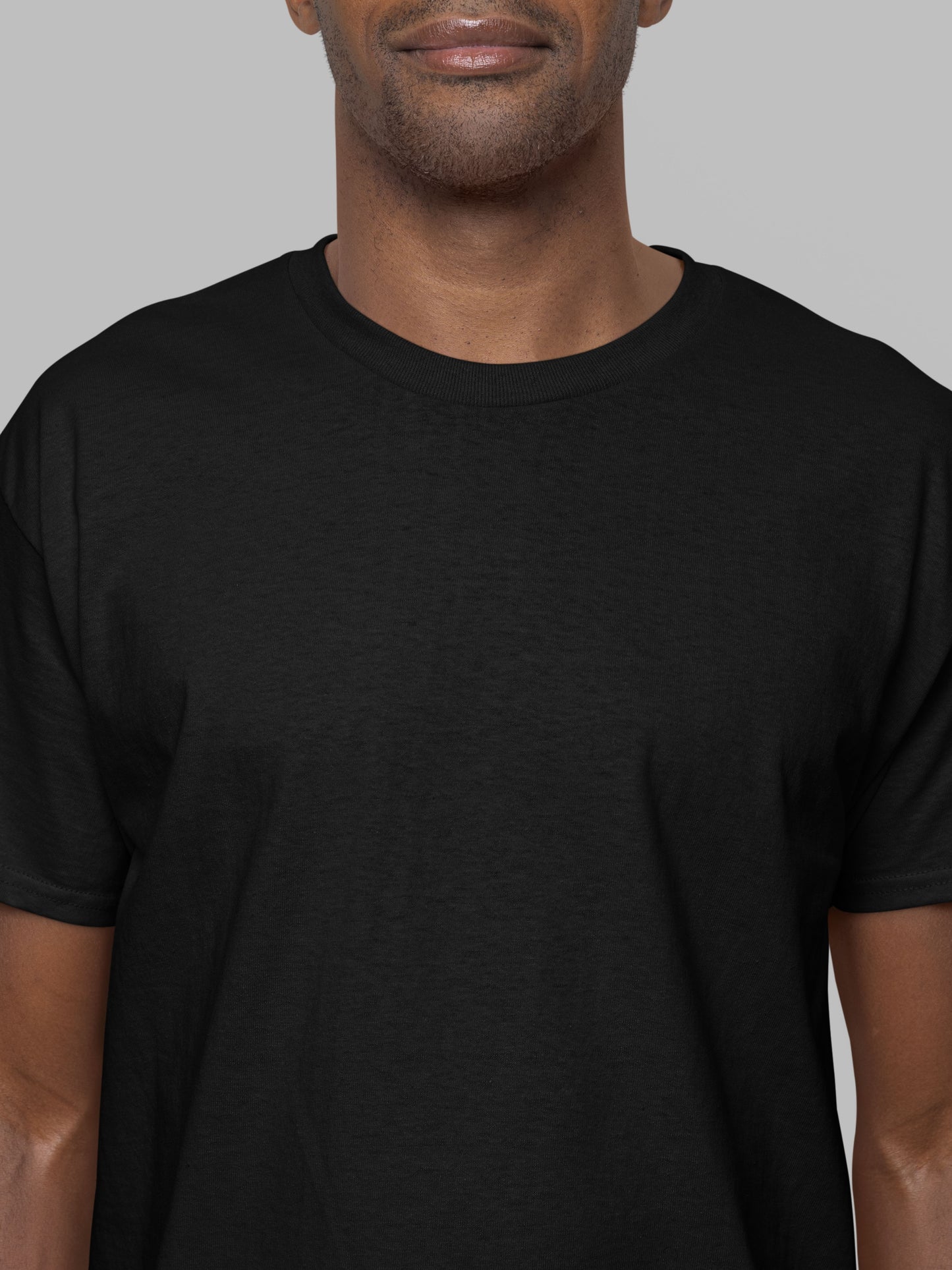 Customised Unisex Cotton T-Shirt | Black
