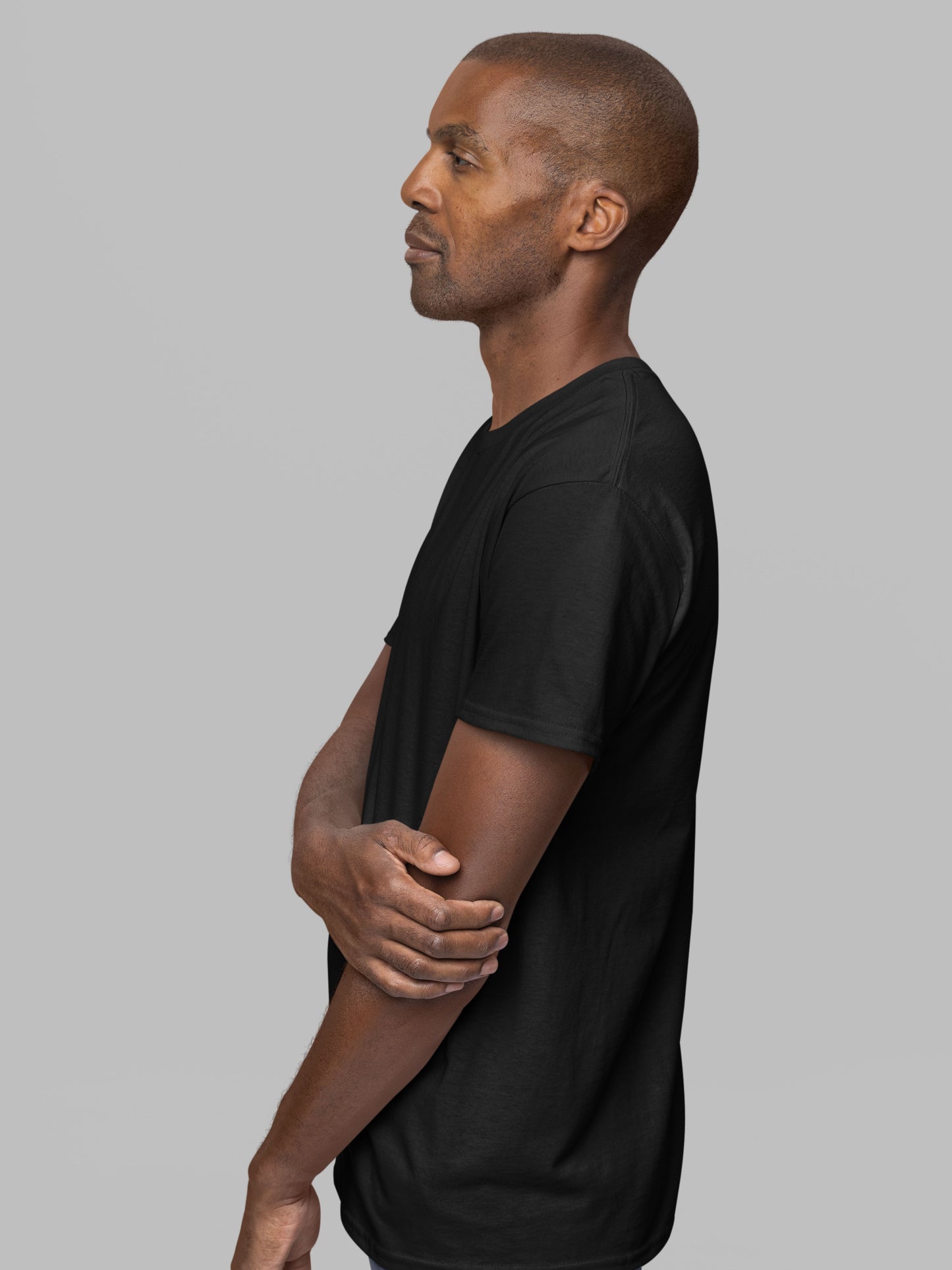 Customised Unisex Cotton T-Shirt | Black