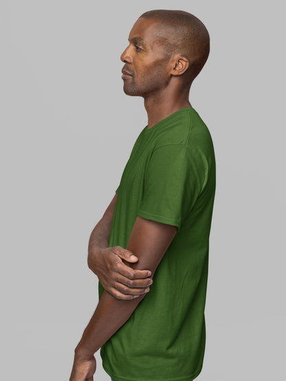 Customised Unisex Cotton T-Shirt | Green