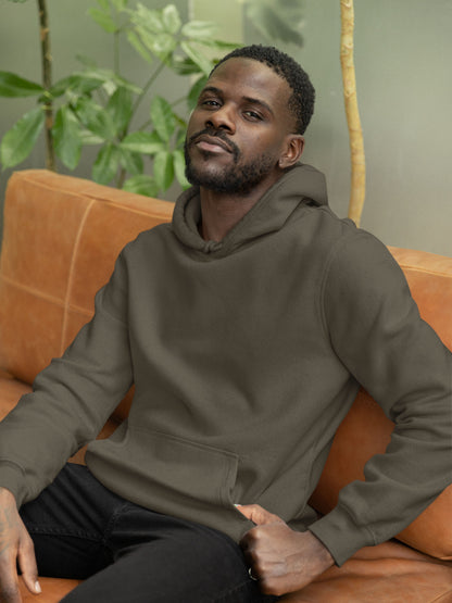 Customised Unisex Hoodie | Olive