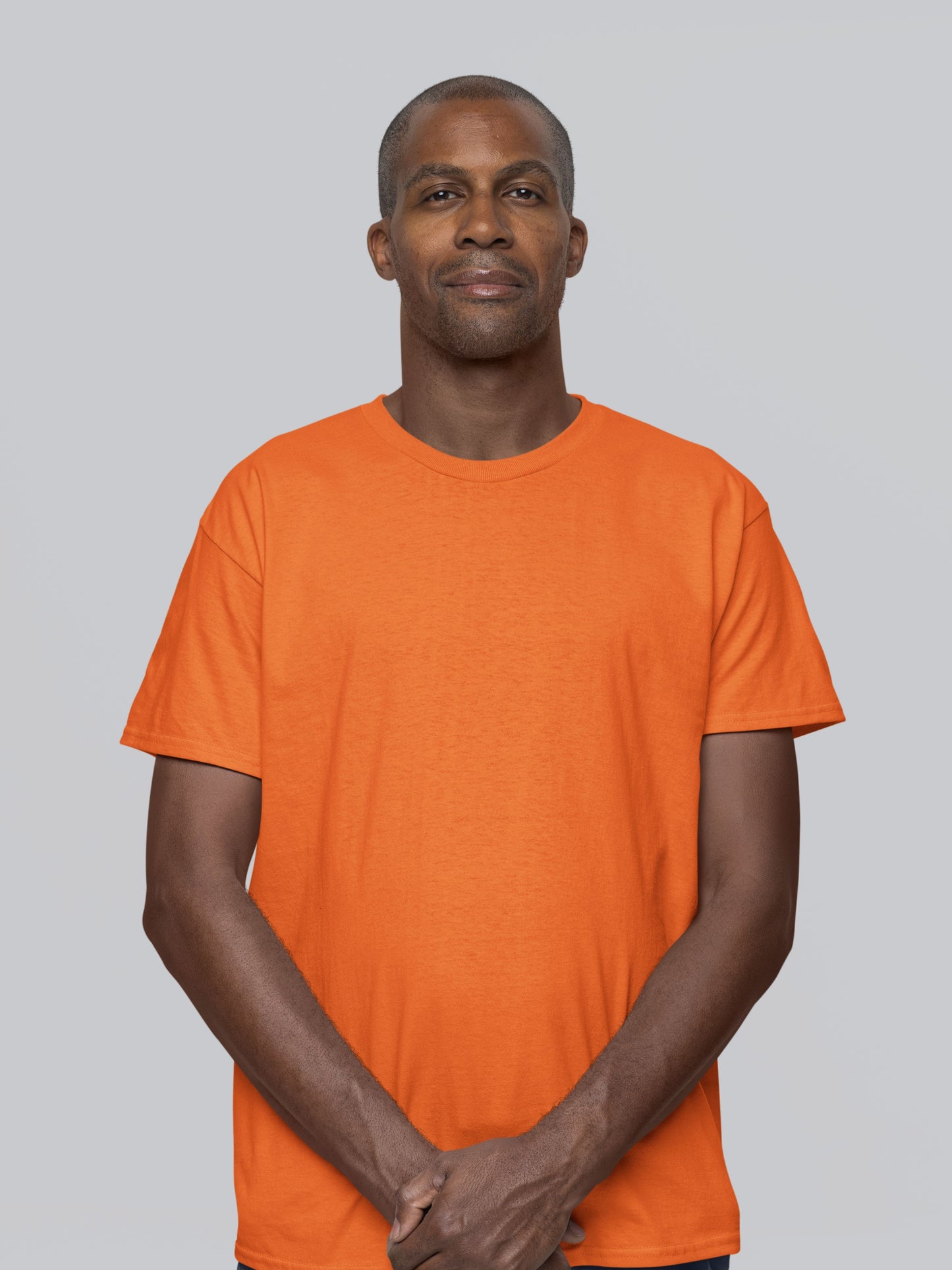 Customised Unisex Cotton T-Shirt | Orange
