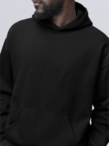 Customised Unisex Hoodie | Black