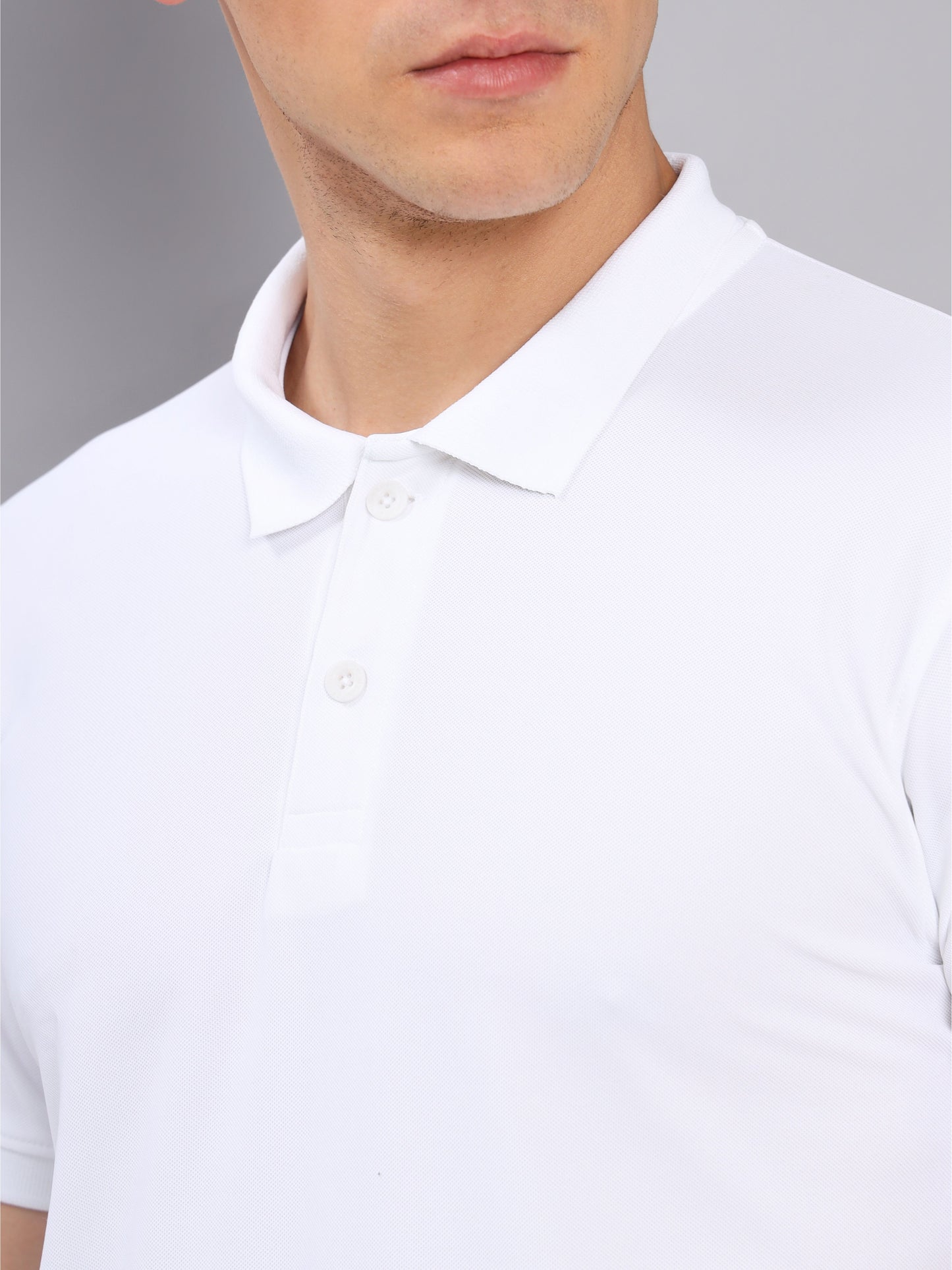 Customised Pique Polo | White