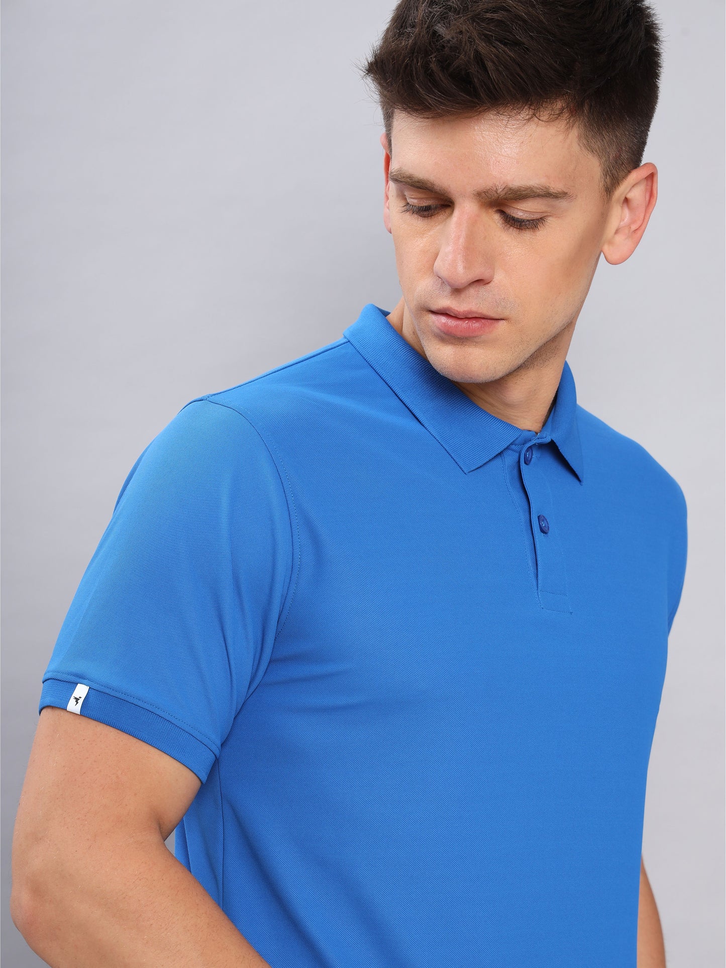 Customised Pique Polo | Blue