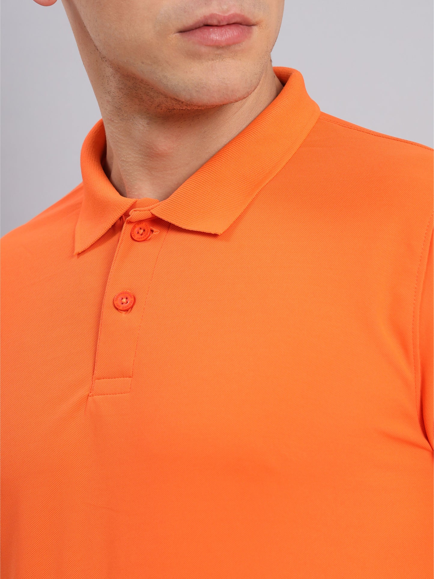 Customised Pique Polo | Orange