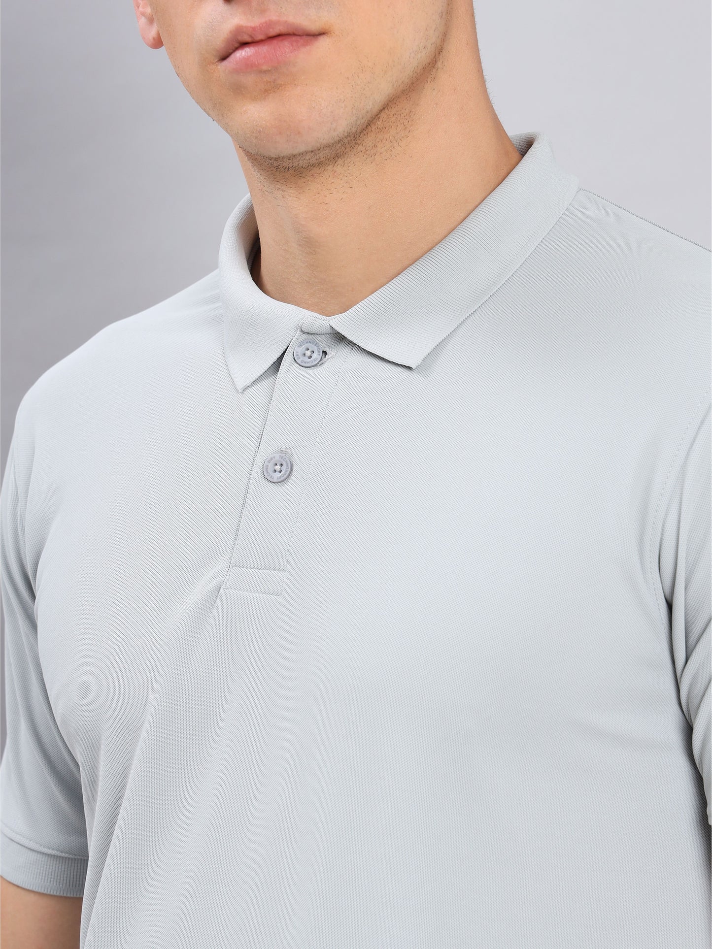 Customised Pique Polo | Grey