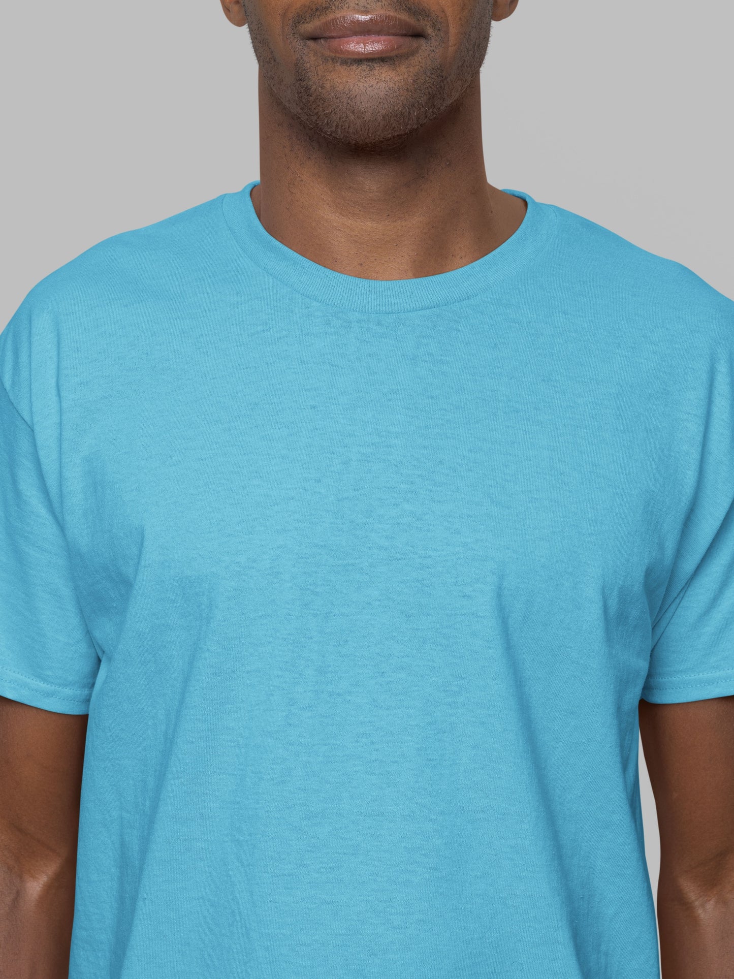 Customised Unisex Cotton T-Shirt | Sky