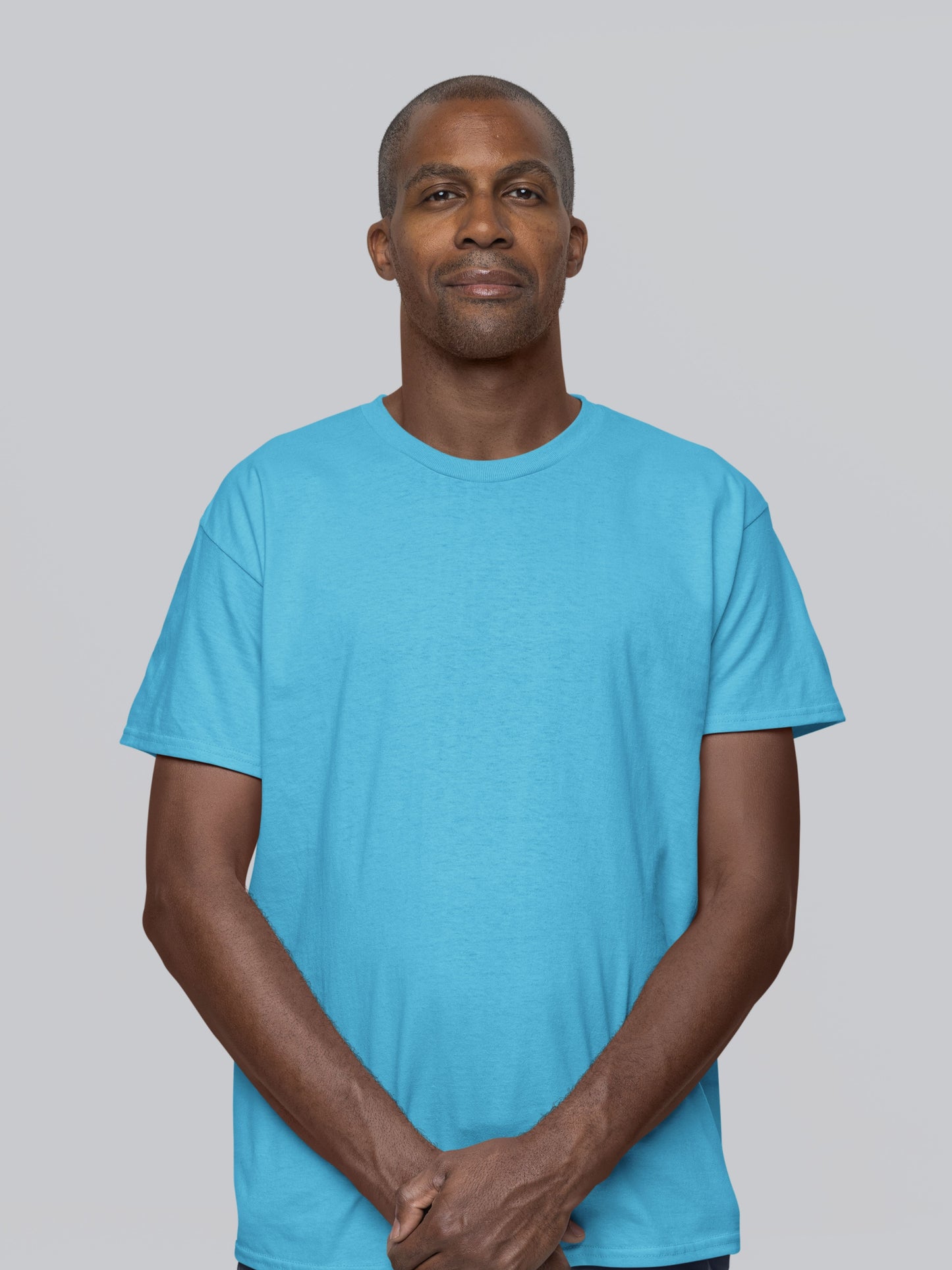 Customised Unisex Cotton T-Shirt | Sky