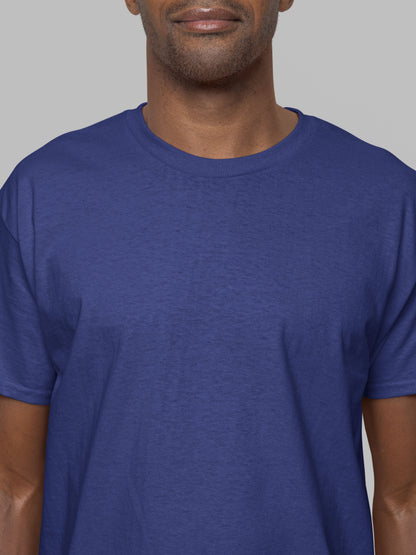 Customised Unisex Cotton T-Shirt | Navy