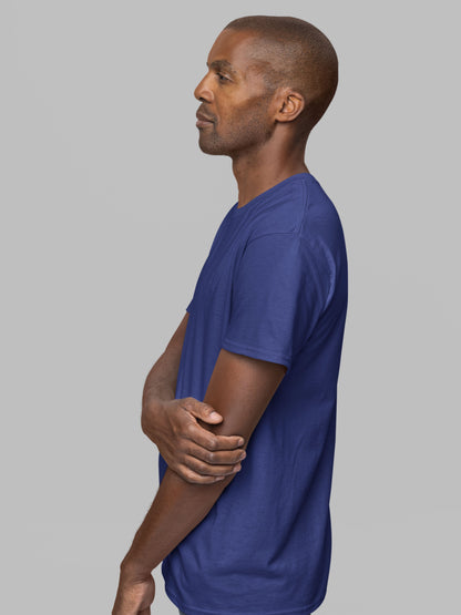 Customised Unisex Cotton T-Shirt | Navy