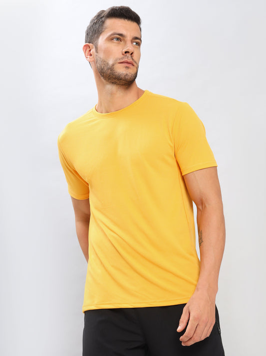 Customised Outdoor T-Shirt | Yellow