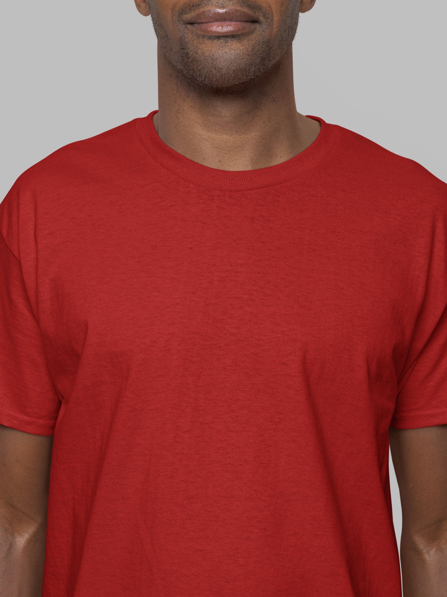Customised Unisex Cotton T-Shirt | Red