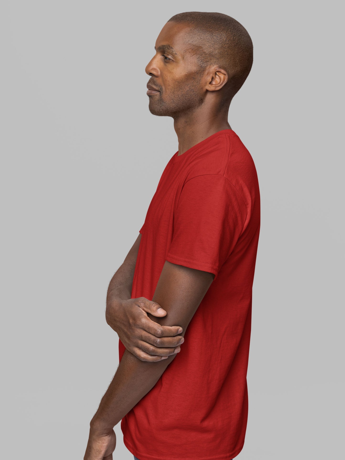 Customised Unisex Cotton T-Shirt | Red