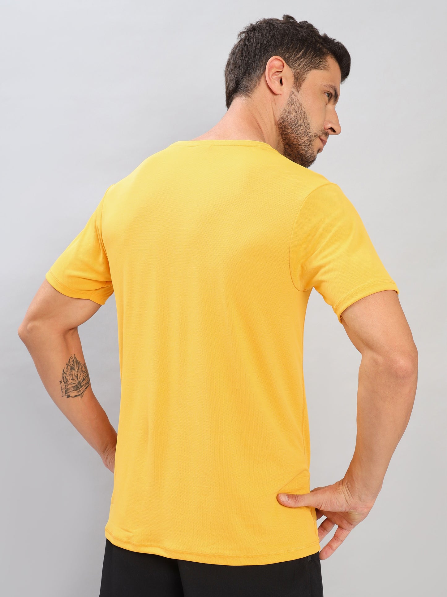 Customised Outdoor T-Shirt | Yellow
