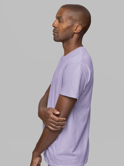 Customised Unisex Cotton T-Shirt | Lavender