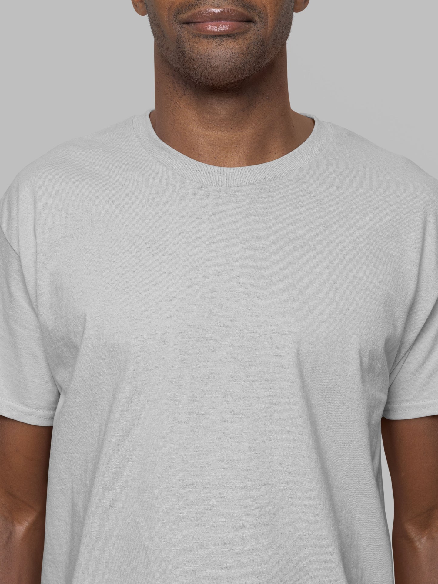 Customised Unisex Cotton T-Shirt | Grey