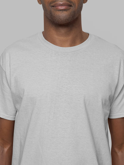Customised Unisex Cotton T-Shirt | Grey